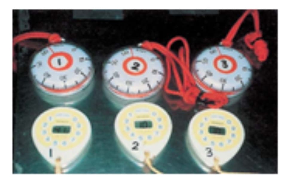  Hình 42-11 Đồng hồ bấm giờ để đo thời gian peel. 