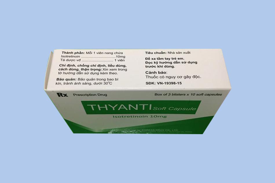 Thuốc Thyanti - điều trị mụn trứng cá