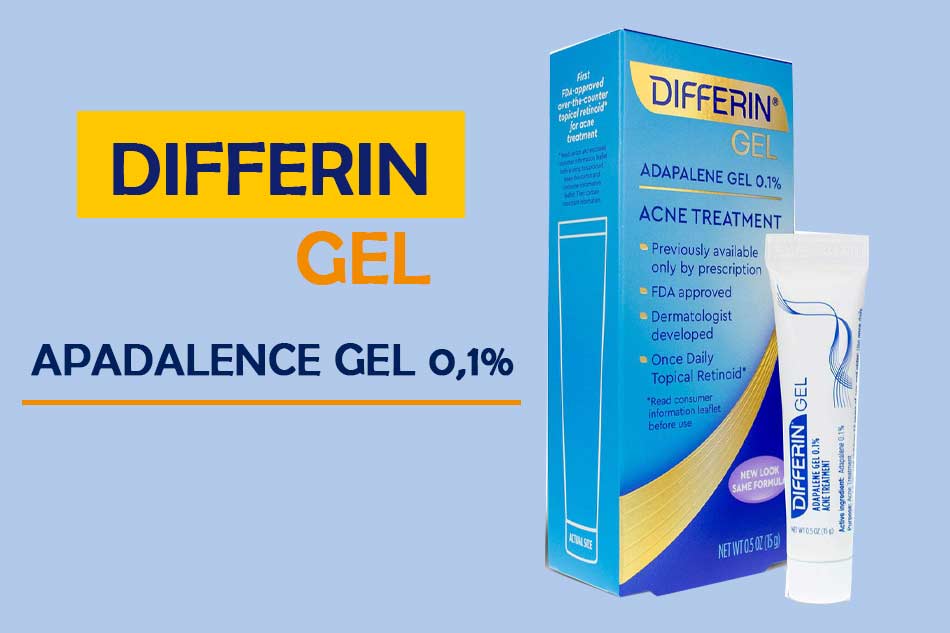 Differin Adapalene 0,1% Acne Treatment Gel - giải pháp trị mụn ẩn hiệu quả