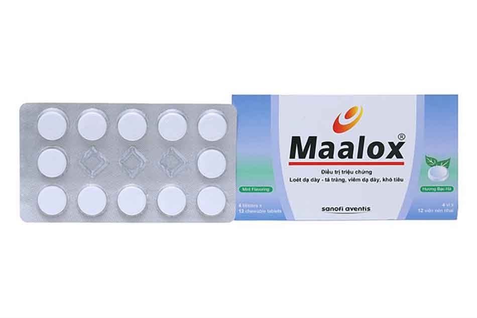 Thuốc Maalox của hãng Sanofi đang được bán tại Trung Tâm Thuốc