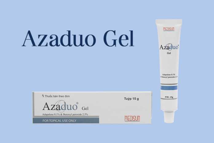 Azaduo Gel giúp điều trị mụn hiệu quả